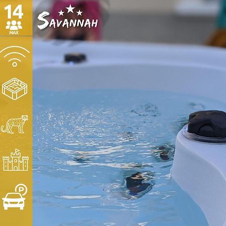 "Le Savannah" - Jacuzzi - A 3Min Du Zoo De Beauval 圣艾尼昂 外观 照片