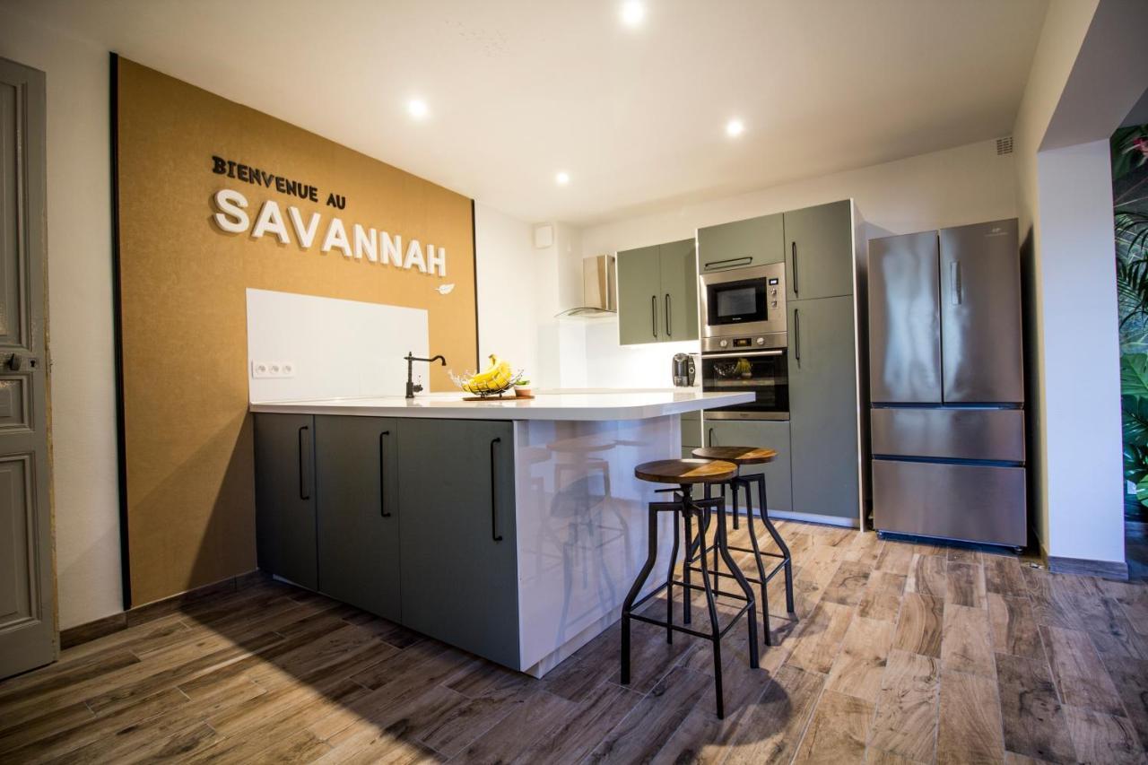 "Le Savannah" - Jacuzzi - A 3Min Du Zoo De Beauval 圣艾尼昂 外观 照片